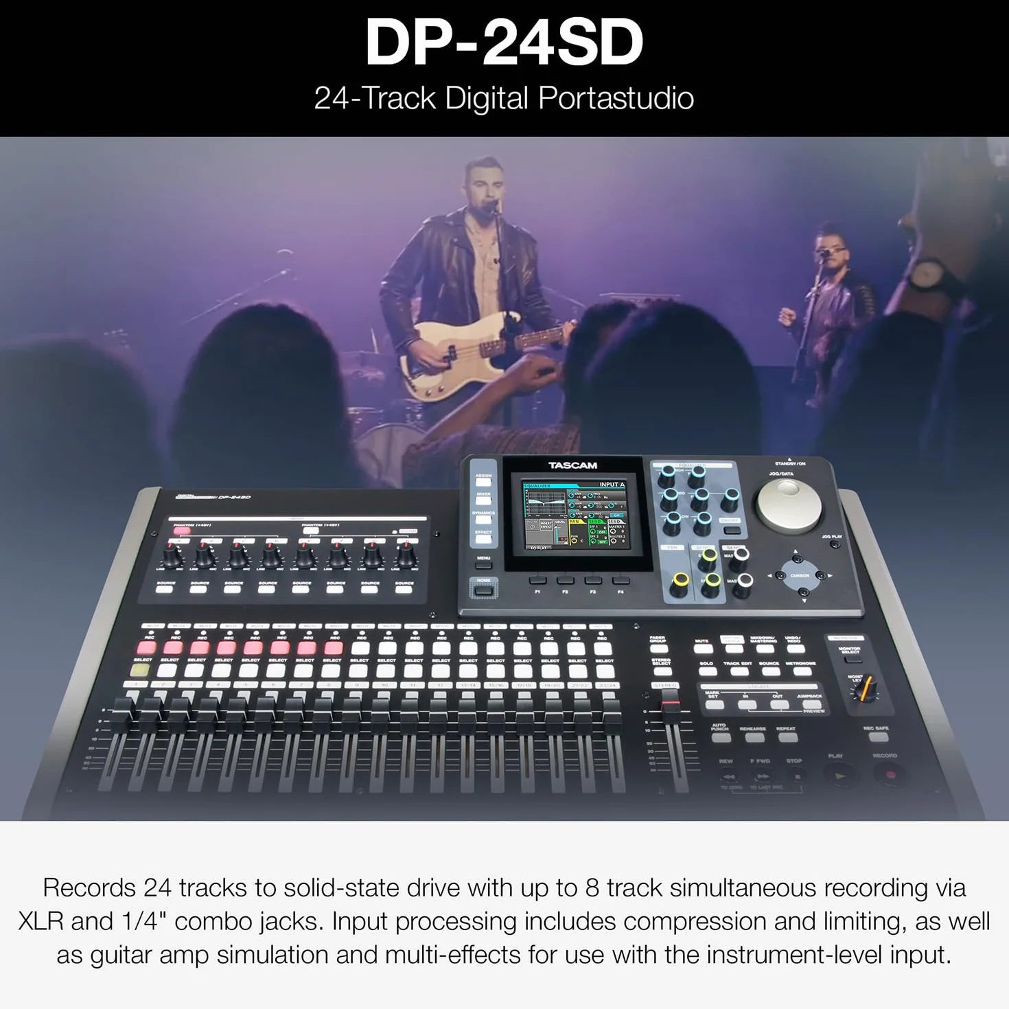 Tascam DP-24SD – 24-Spur-Digital-Portastudio