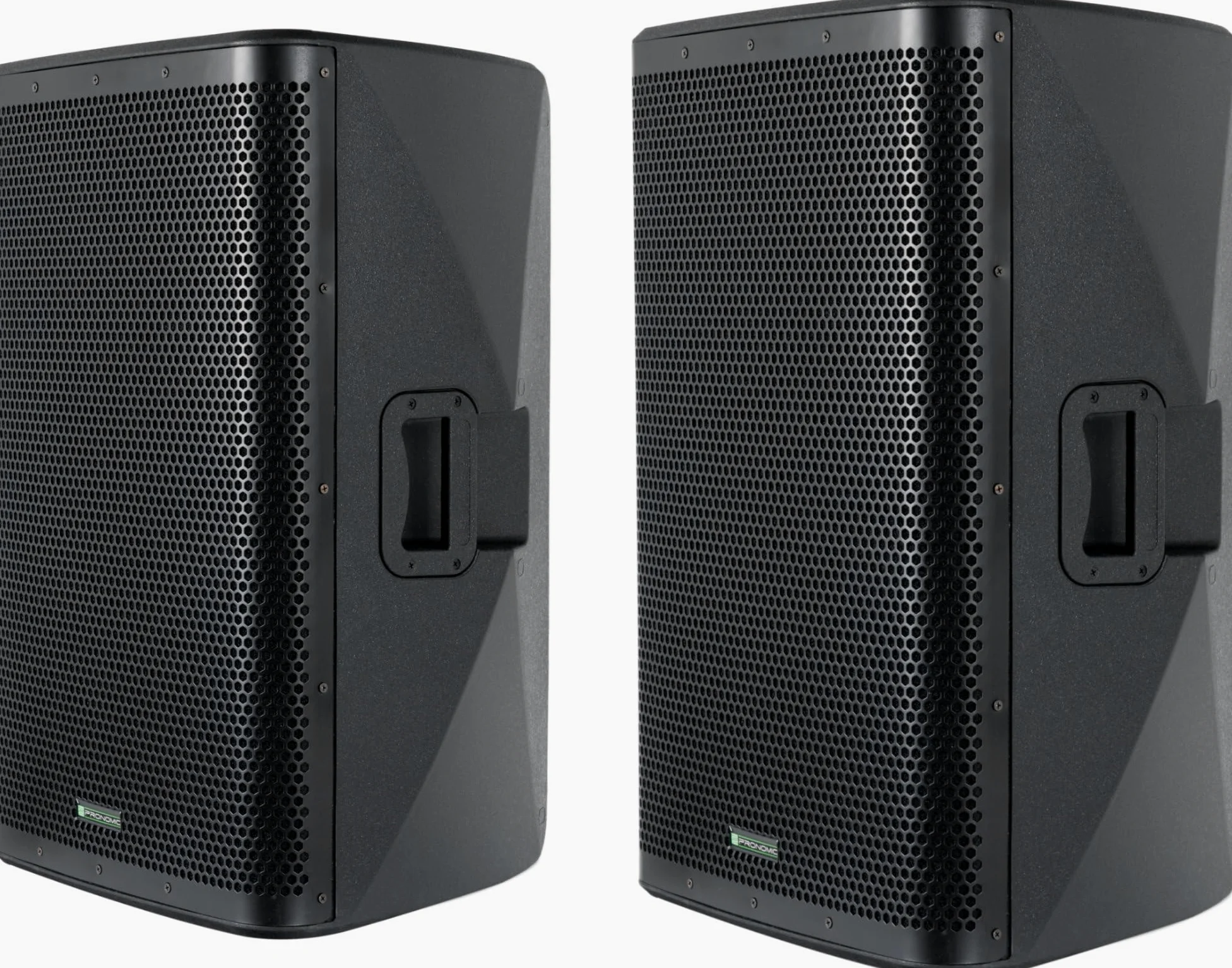 Pronomic C-215 MP 15" Passivbox Stereo Set - 2 Passive 2-Wege Boxen - Belastbarkeit: je 350 Watt (RMS), 1400 Watt (Peak) - Impedanz: 8 Ohm - Max. Schalldruckpegel: 96 dB - Schwarz