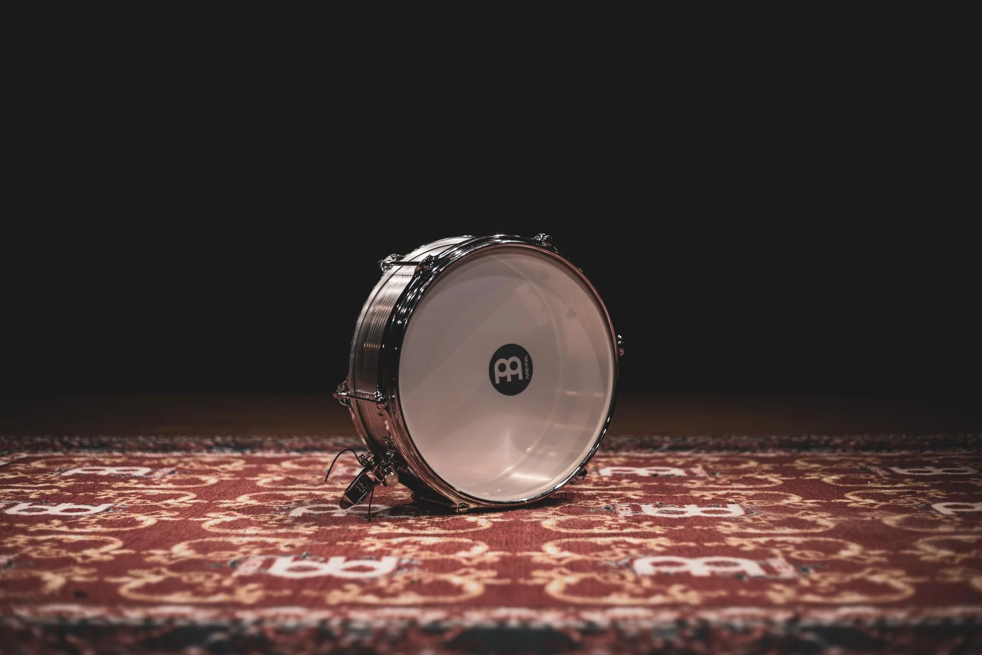 Meinl Percussion CA12 Caixa aus Aluminium, 30,48 cm (12 Zoll) Durchmesser, silber