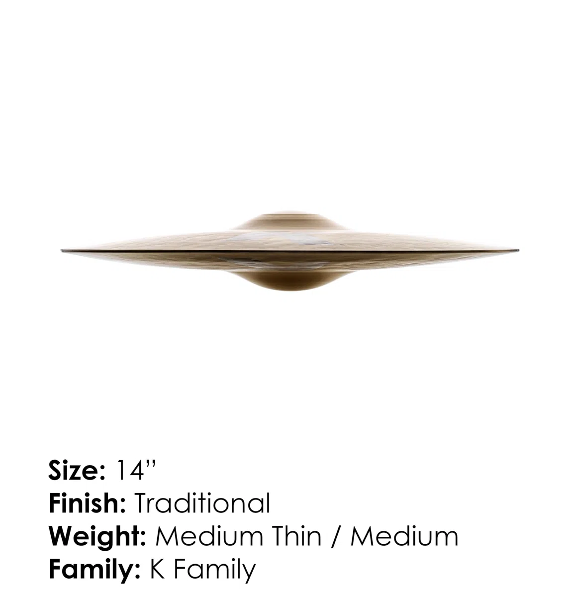 Zildjian K Zildjian Series - 14 Zoll Light Hi-Hat Cymbals - Pair