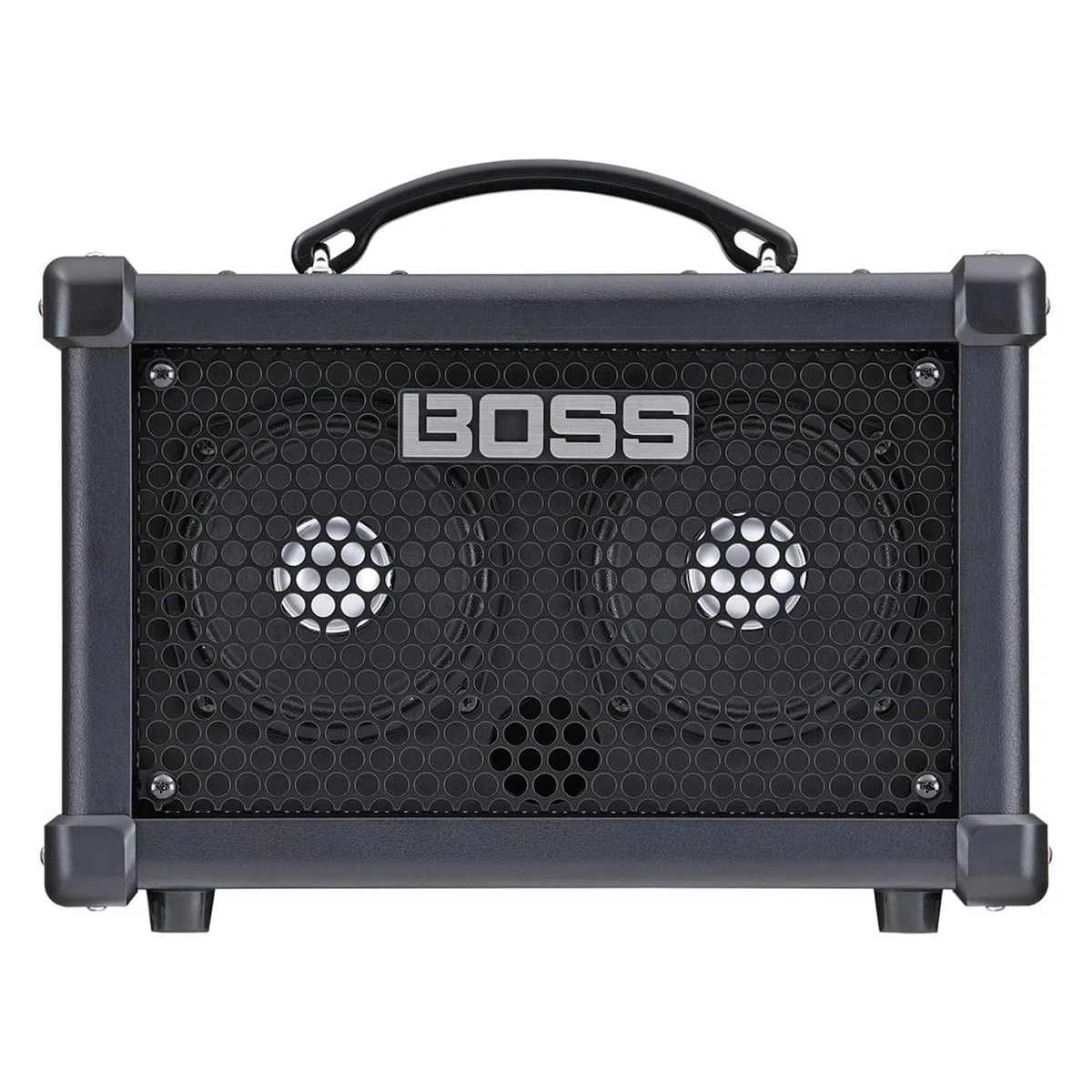 Boss Dual Cube Bass LX Bass-Verstärker mit BT-Dual Bluetooth Adapter und keepdrum Kabel