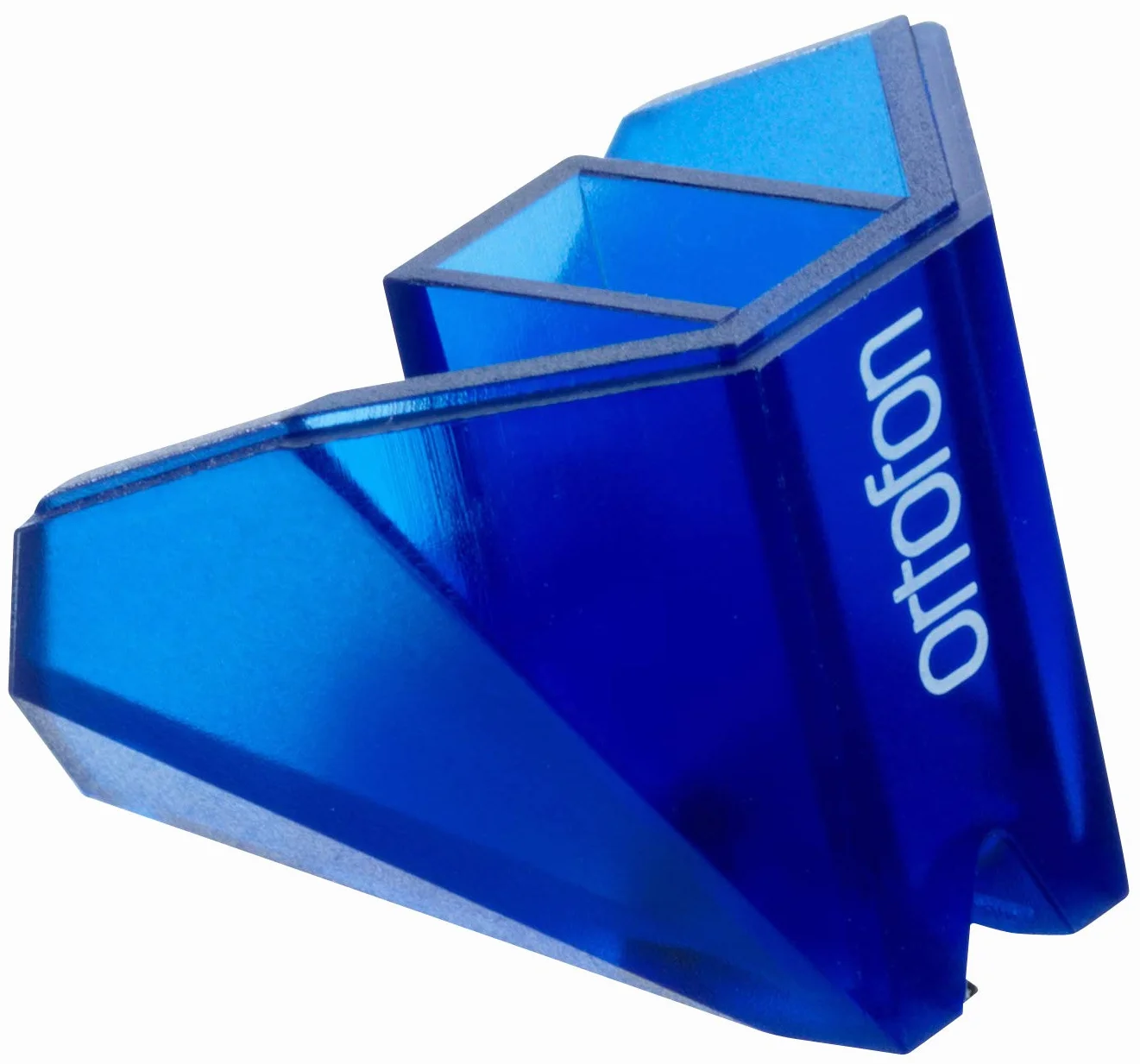 Ortofon Stylus 2M Blue - Ersatznadel für 2M Blue - nackter elliptischer Diamant | austauschbar mit 2M Red, 2M Bronze und 2M Black | blau