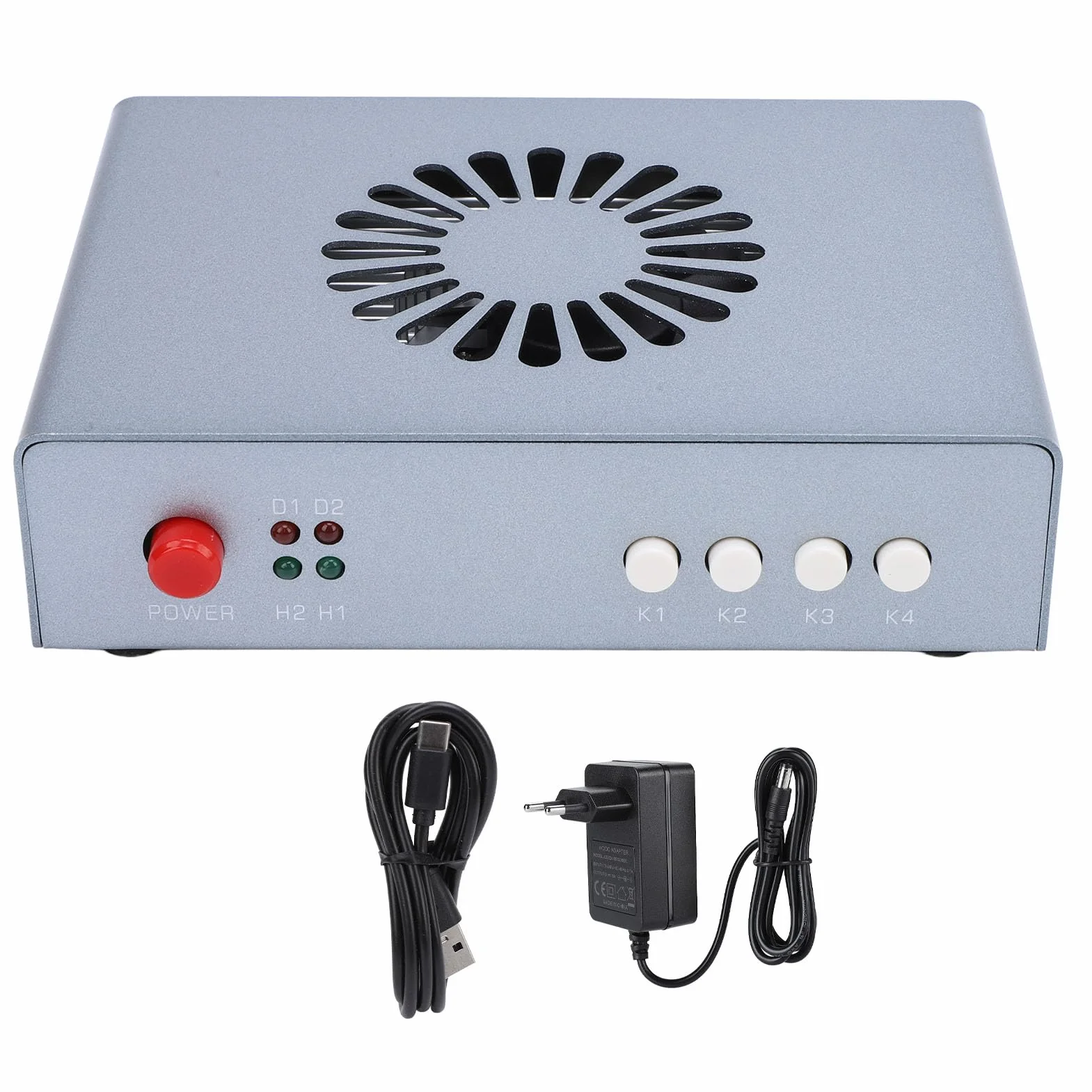 DMA Fuser Multimedia-Interface-Synthesizer 2K 144 Hz Overlay-Fixierer Aluminiumlegierung Plug-and-Play EU-Stecker