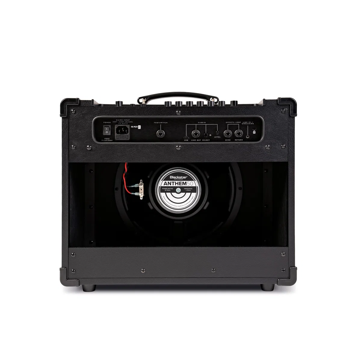 Blackstar ID:X 50 Digitaler 50W Gitarren-Combo-Verstärker mit integrierten Effekten, sechs Amp-Voices, variablen Leistungsmodi, USB-C- und XLR-Ausgang für Zuhause, Studio und Bühne