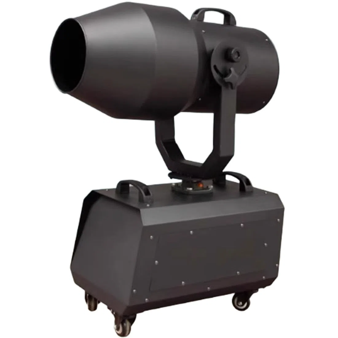 Schaummaschine Für Partys Im Freien,Leistungsstarke Bühneneffekt-Schaummaschine,Shaking Head Dj-Equipment Für Weihnachtliche Atmosphäre,Reichweite 80 M²,Reichweite 6–10 M