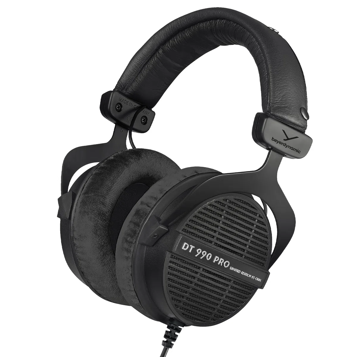 beyerdynamic DT 990 PRO 80 Ohm kabelgebundener On-Ear-Studio-Kopfhörer schwarz