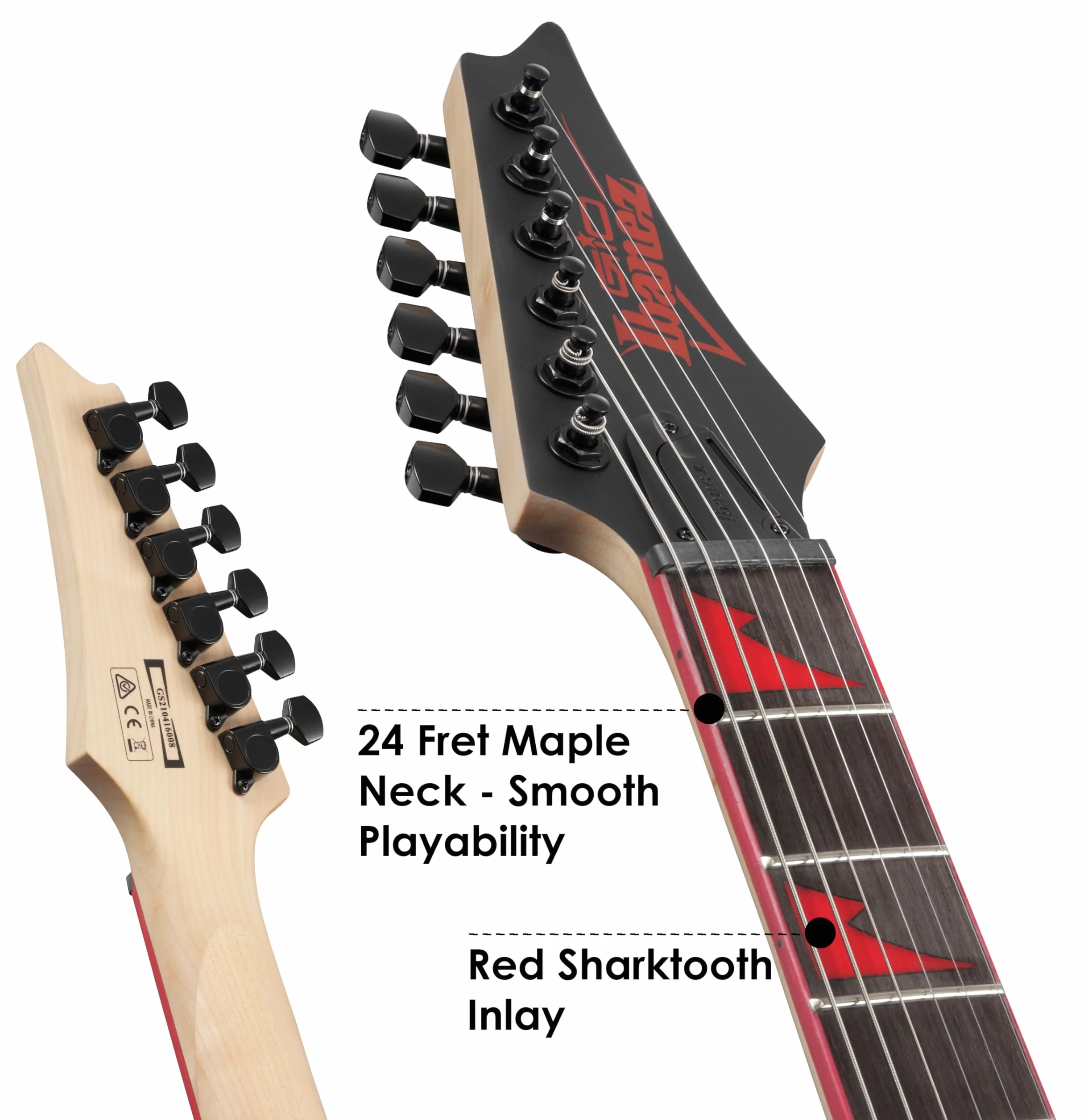 Ibanez Gio GRG131DX-BKF Black Flat