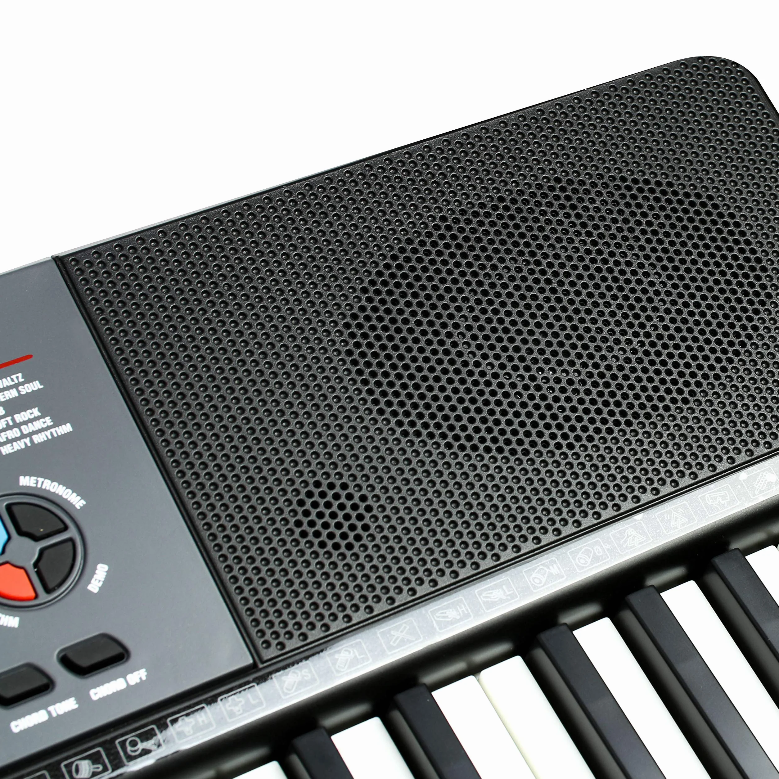 RockJam RJ461 Keyboard Piano 61 Tasten für Anfänger, tragbares elektronisches Keyboard mit 300 Klängen und Rhythmen