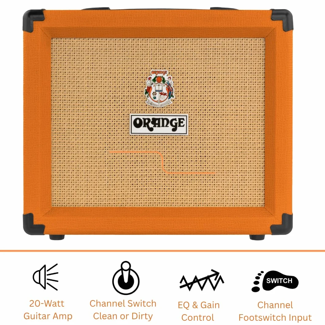 Orange Crush, 2-Kanal-Gitarrenverstärker - 8 Zoll (20 cm), 20 W