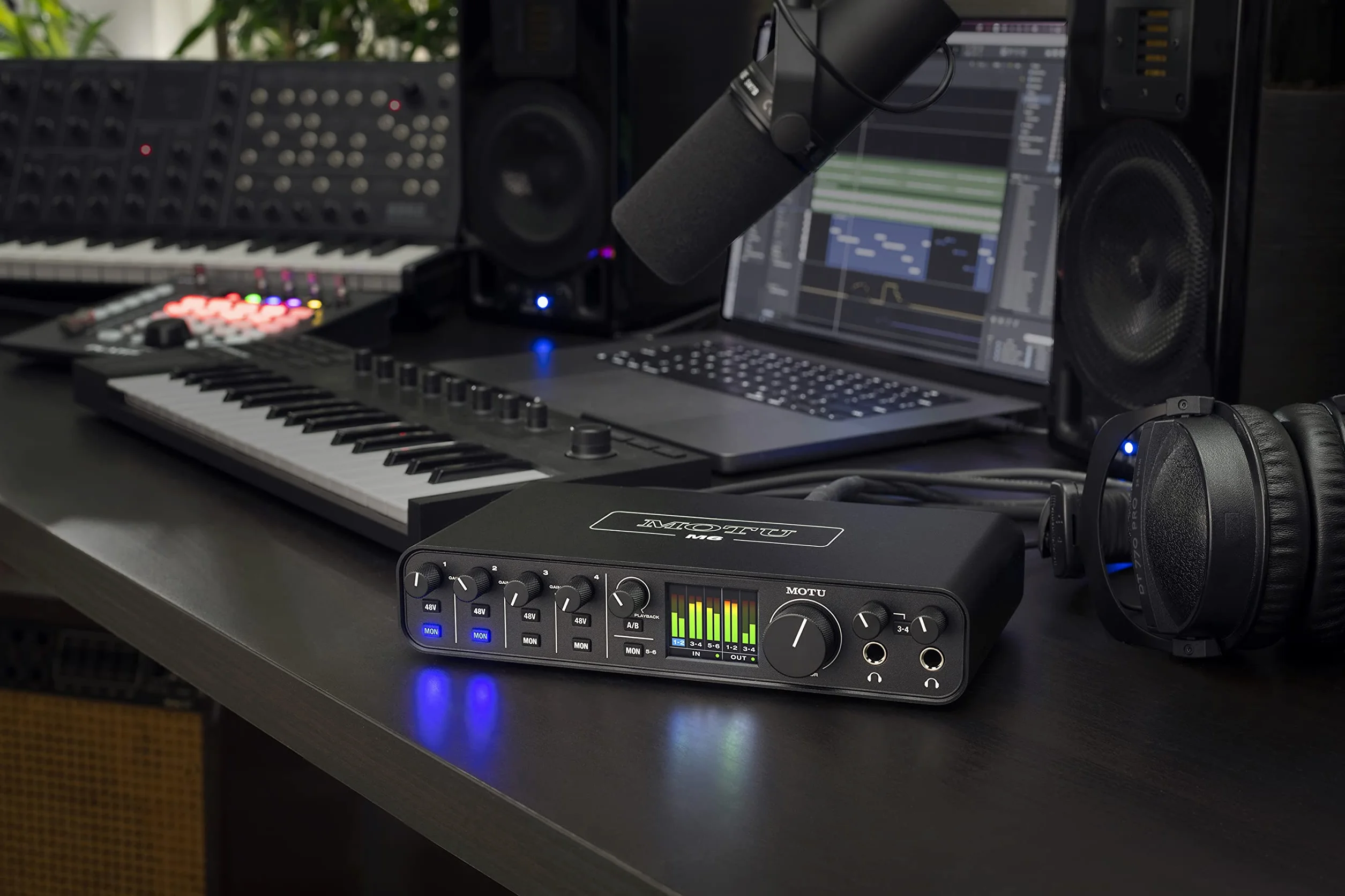 MOTU M6 USB-C Audio Interface - USB Audio Interface