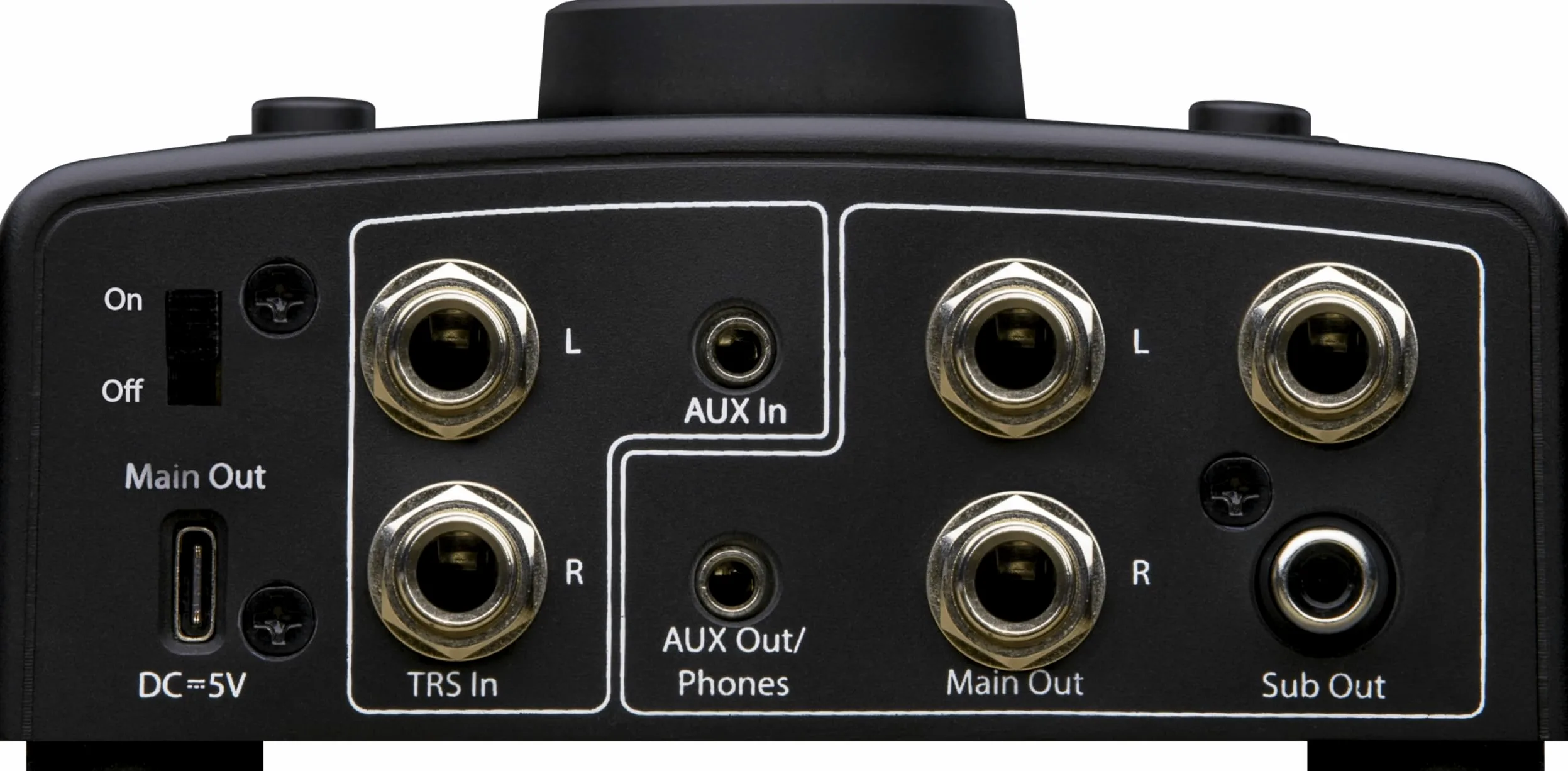 PreSonus MicroStation BT, 2.1 Lautsprecher-Monitor-Controller mit Bluetooth-Konnektivität und Subwoofer-Ausgang