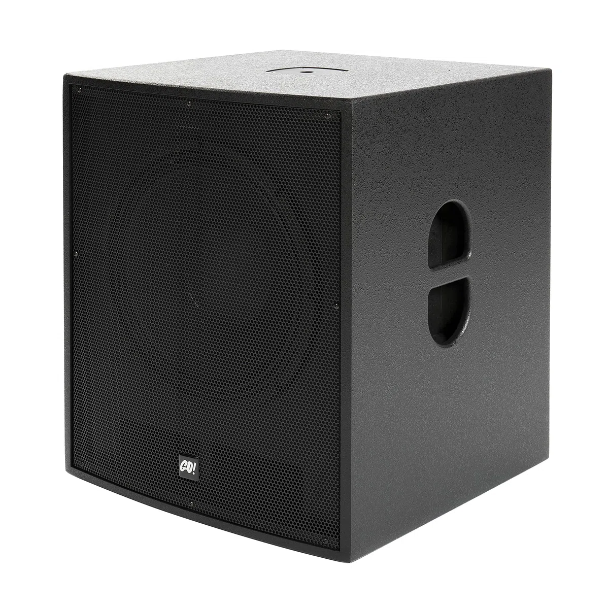 Music Store Go! Sub 15A Aktiver Subwoofer 15 Zoll, 1000 Watt Class D Endstufe, M20 Gewinde, XLR Eingang & Ausgang, 45-250Hz Frequenzgang, Holzgehäuse - Perfekt für Veranstaltungen und Konzerte