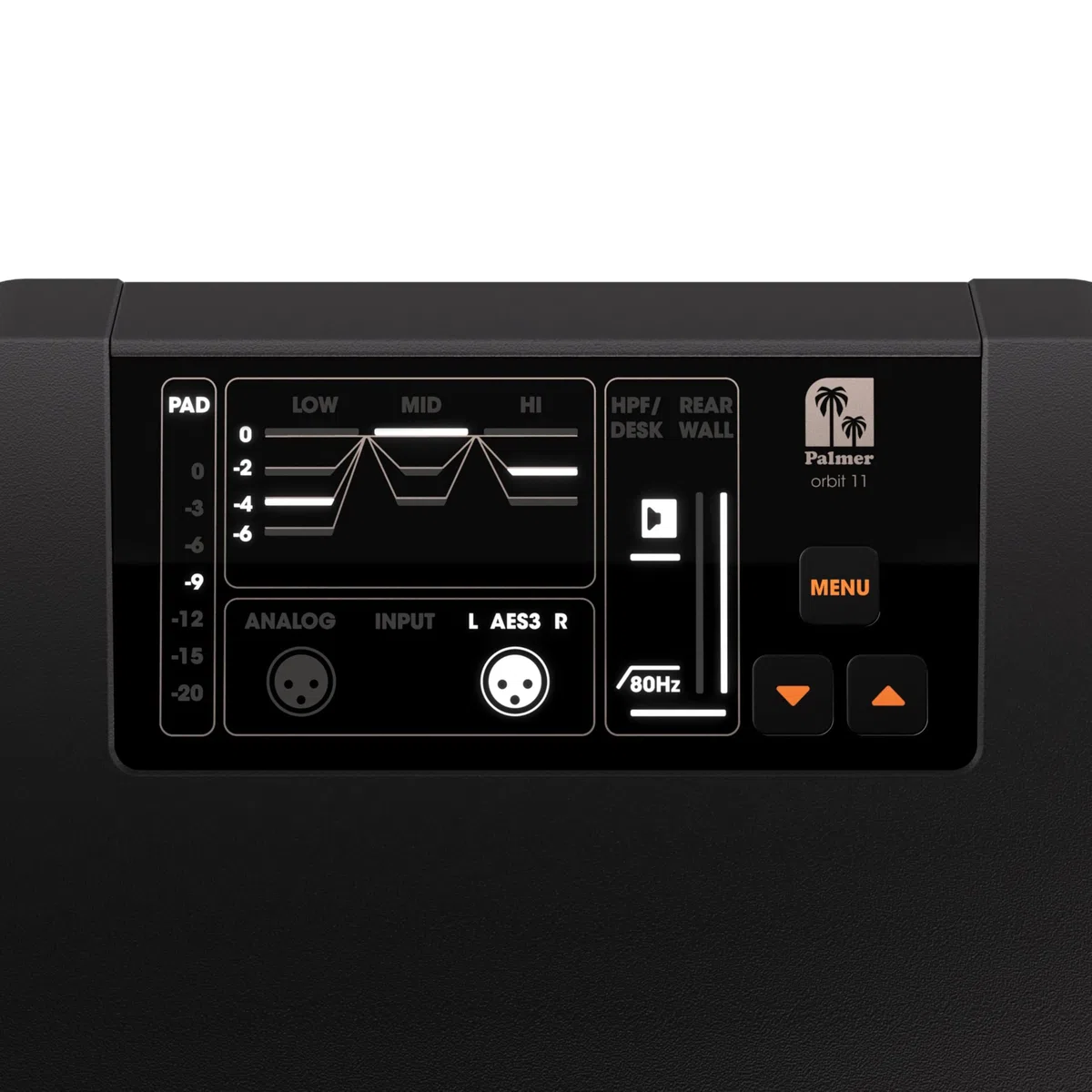 Palmer Orbit 11 Black - Aktiver Studiomonitor