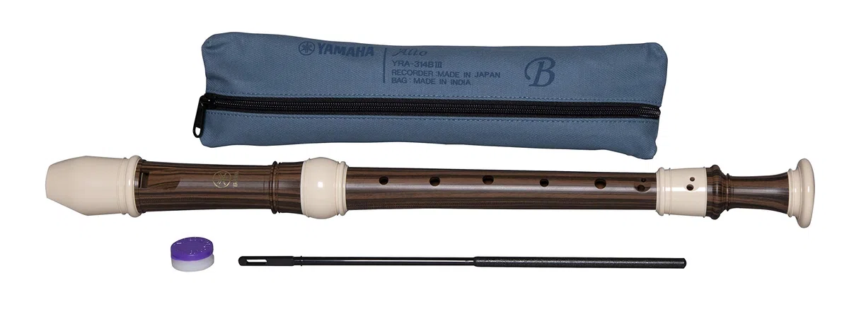 Yamaha YRA-314B Altblockflöte Ebenholz-Finish Tonart F