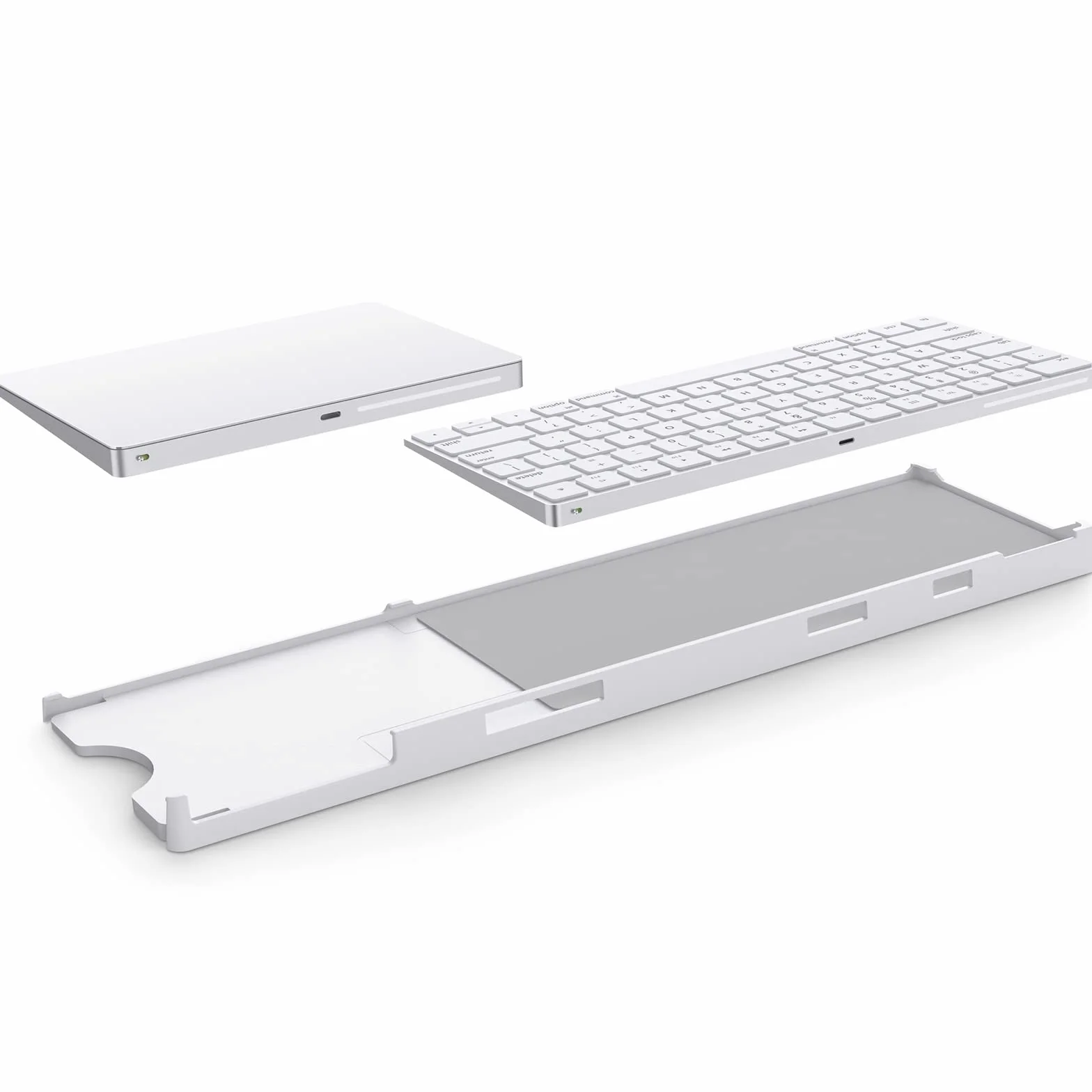 Ständer, kompatibel mit Apple Magic Wireless Keyboard und Apple Magic Trackpad (Keyboard und Trackpad sind Nicht im Lieferumfang enthalten)