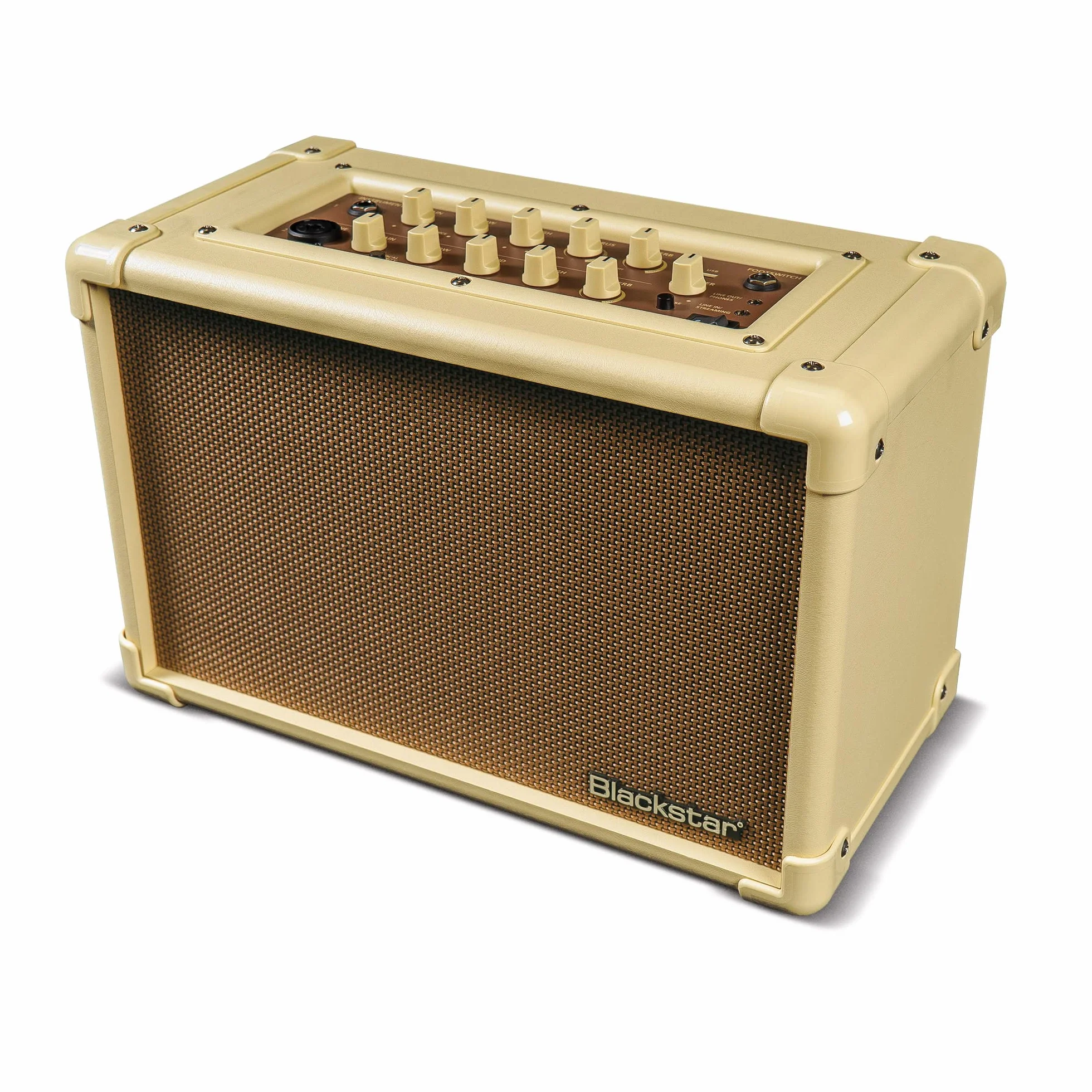 Blackstar Acoustic Core 30 Verstärker für Akustikgitarren mit eingebautem Reverb & Chorus XLR DI-Ausgang und Mikrofon-Eingang