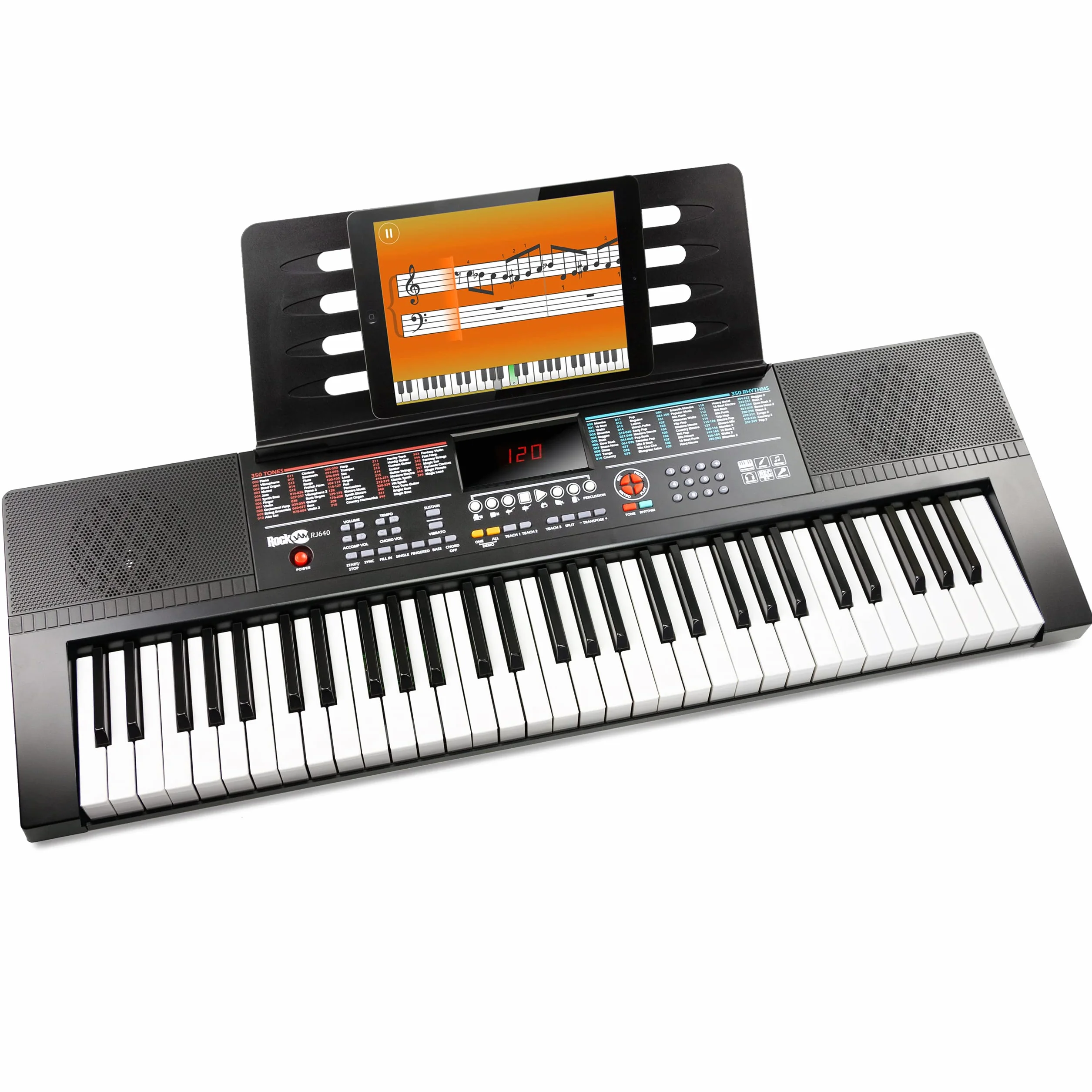 61 Key LED Keyboard Piano