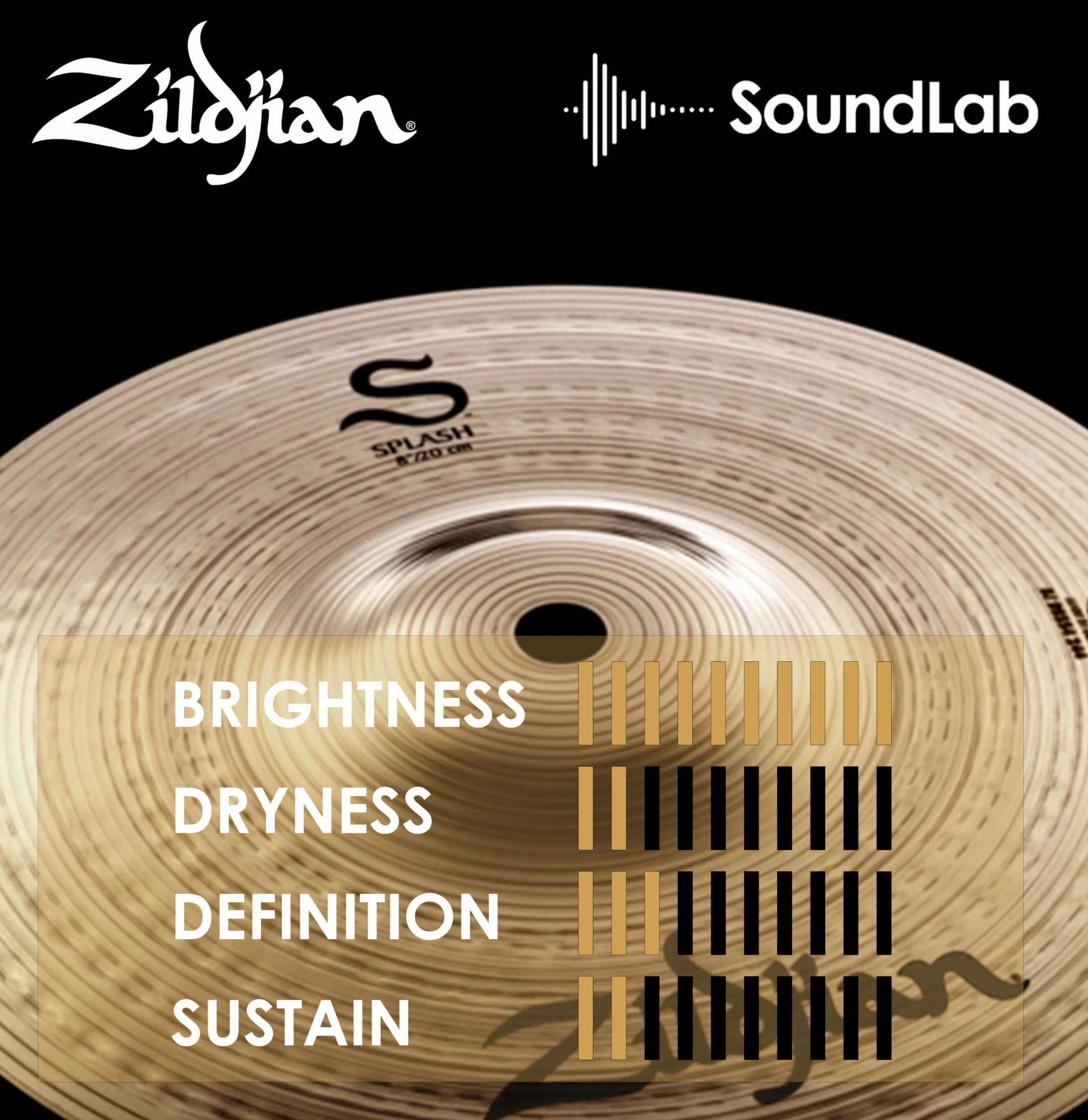Zildjian S Family Series - 8" Splash Cymbal
