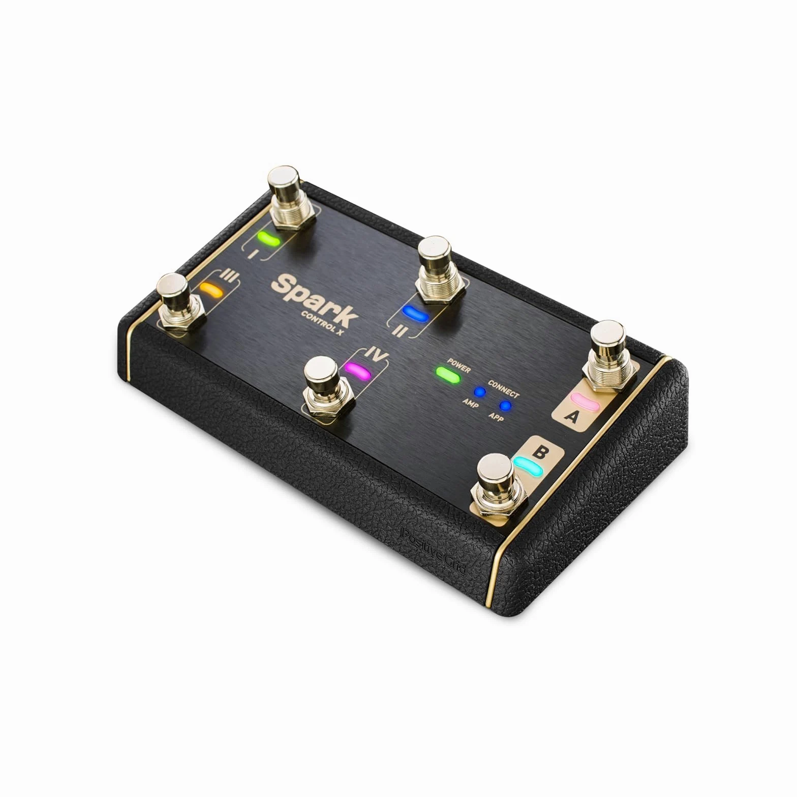 Positive Grid Spark Control X kabelloses Fußschalter-Pedal & Controller für Verstärker der Spark-Serie