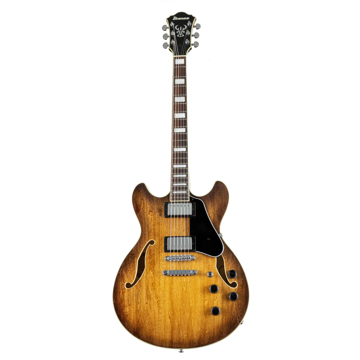 Ibanez AS73-TBC Acoustic-electric Guitar Halb-leer 6strings Braun, Holzgitarre