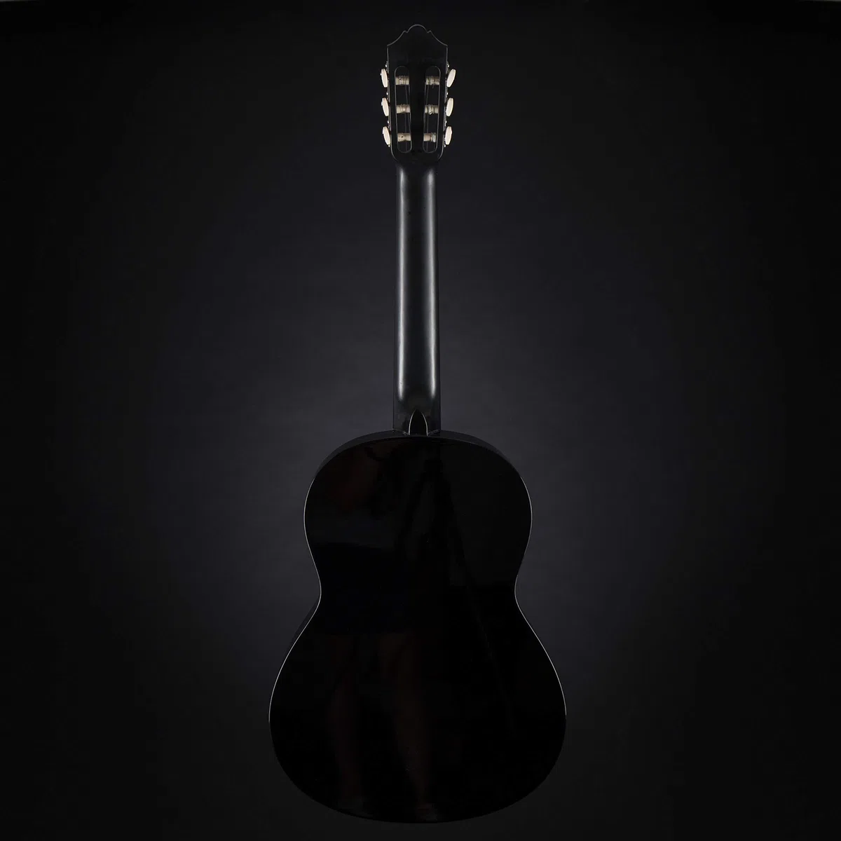 Yamaha C40BLII Akustikgitarre schwarz – Hochwertige Akustikgitarre für Einsteiger in edlem Design – 4/4 Gitarre aus Holz