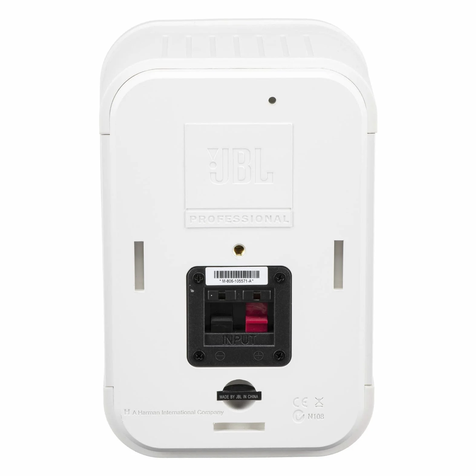 JBL Control 1 Miniatur-Lautsprecher, Pro High Performance, 150-Watt, Studio-Monitor weiß