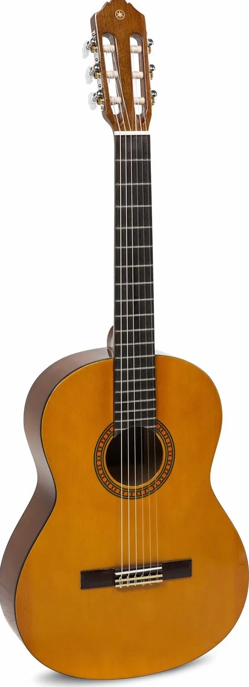 Yamaha CS40II Konzertgitarre natur – Leicht bespielbare Akustikgitarre für junge Einsteiger – 3/4 Gitarre aus Holz, Schülermodell