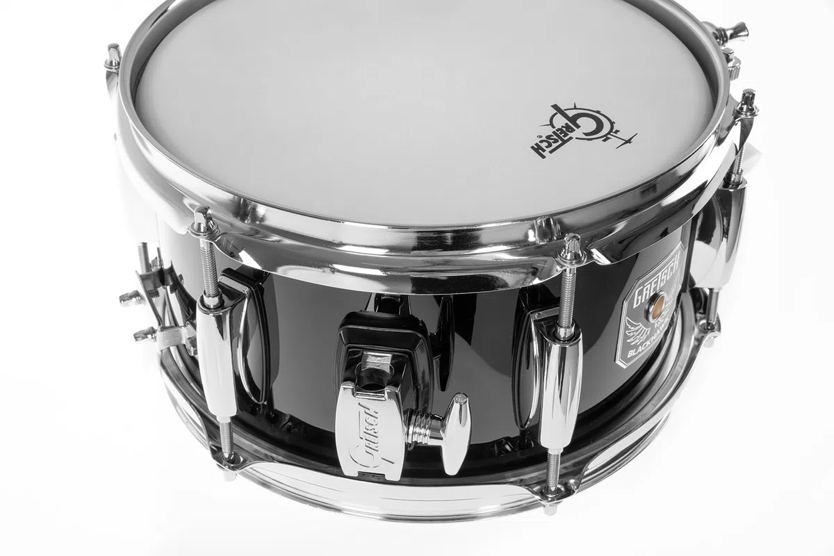 Gretsch SD Snare Drum, Full Range, Black Hawk Mighty Mini, schwarz, chrome Hardware, 10 x 5,5", BH-5510-BK