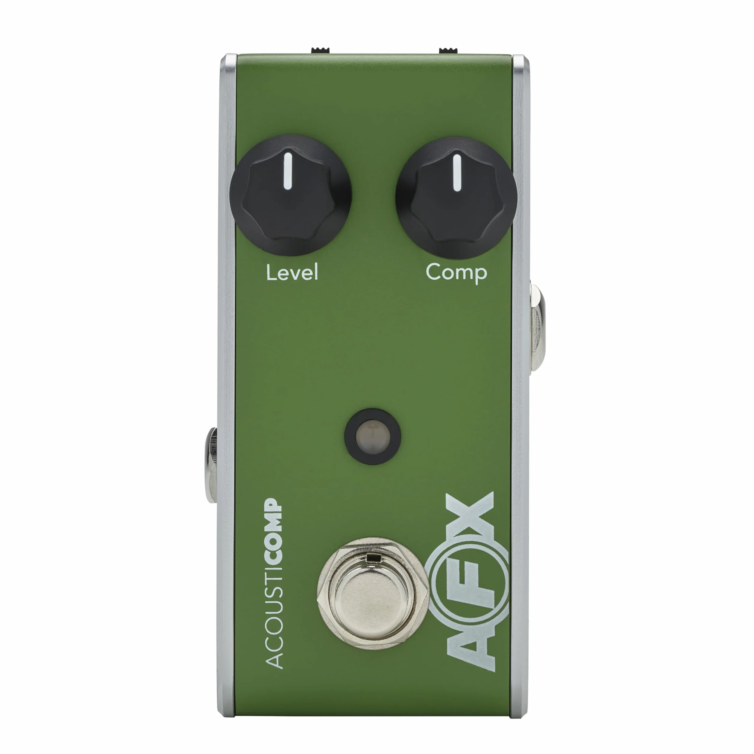 FISHMAN AFX AcoustiComp Pedal, Mini Compressor, grün