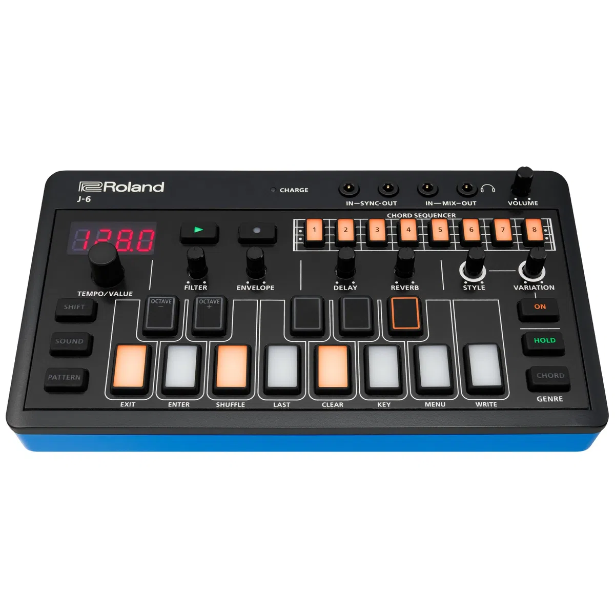Roland AIRA Compact Synthesizer Musical Toolbox mit kreativer Akkordsequenzierung (J-6)
