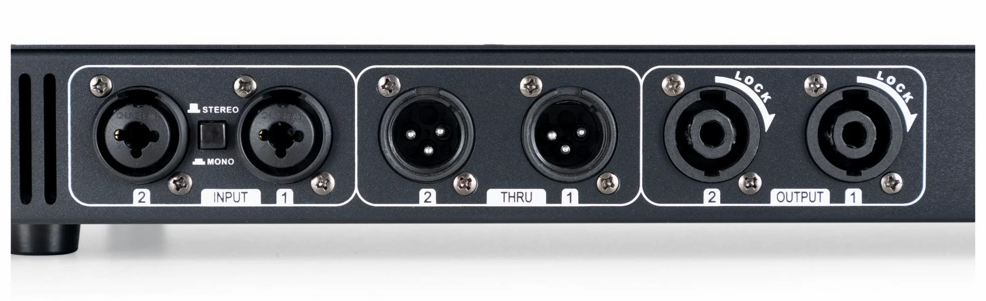 Pronomic P-152E MKII Endstufe - 2-Kanal Endstufe - Leistung RMS/4 Ohm: 2x 150 Watt - Besonders geeignet für Monitor-Betrieb oder Studio/HiFi- 1HE - Schwarz