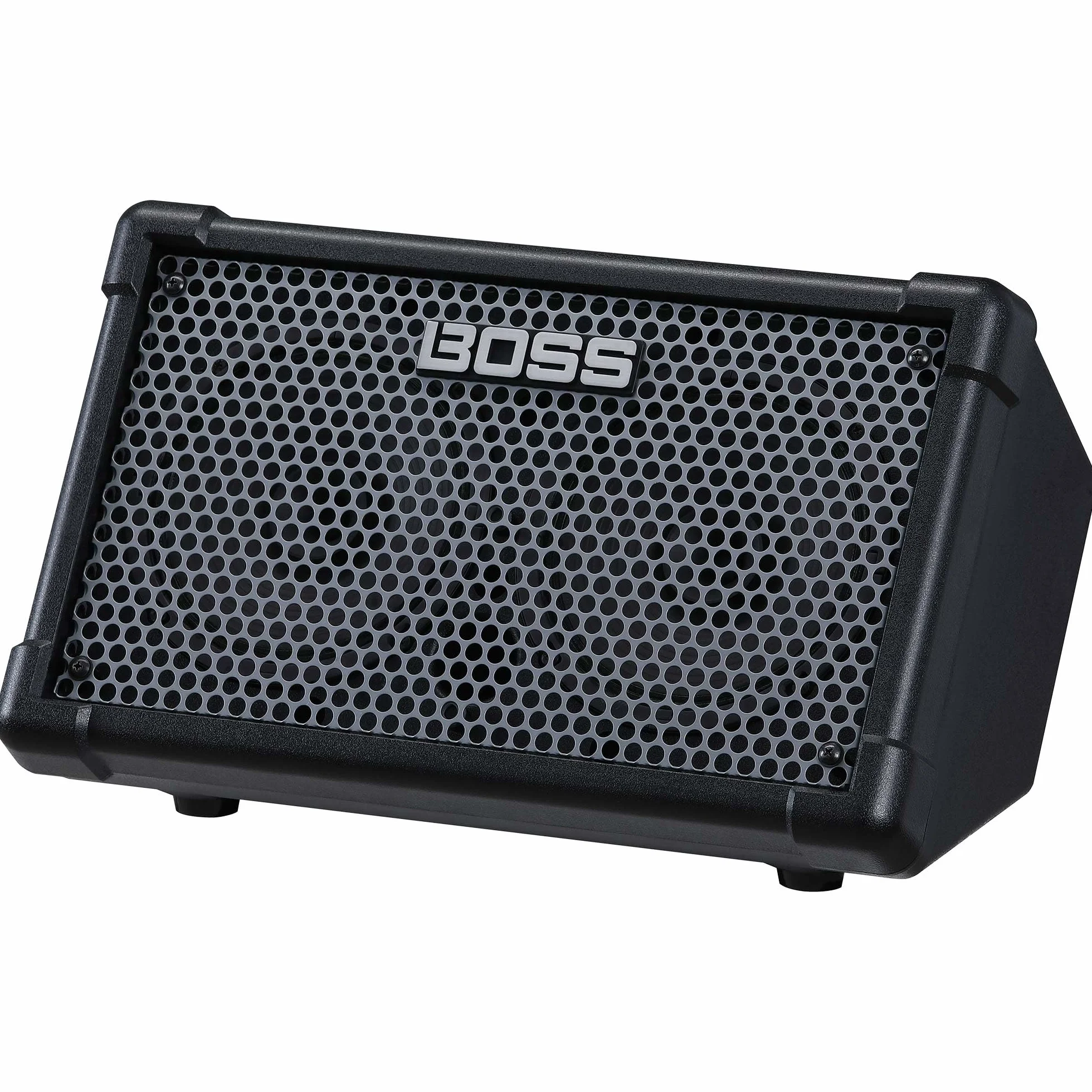 BOSS Cube Street II | Tragbarer batteriebetriebener Stereoverstärker | Hochwertiger Sound | Perfekt für Straßenmusik | Anschluss von Mikrofonen, Instrumenten & Audiogeräten | Schwarz