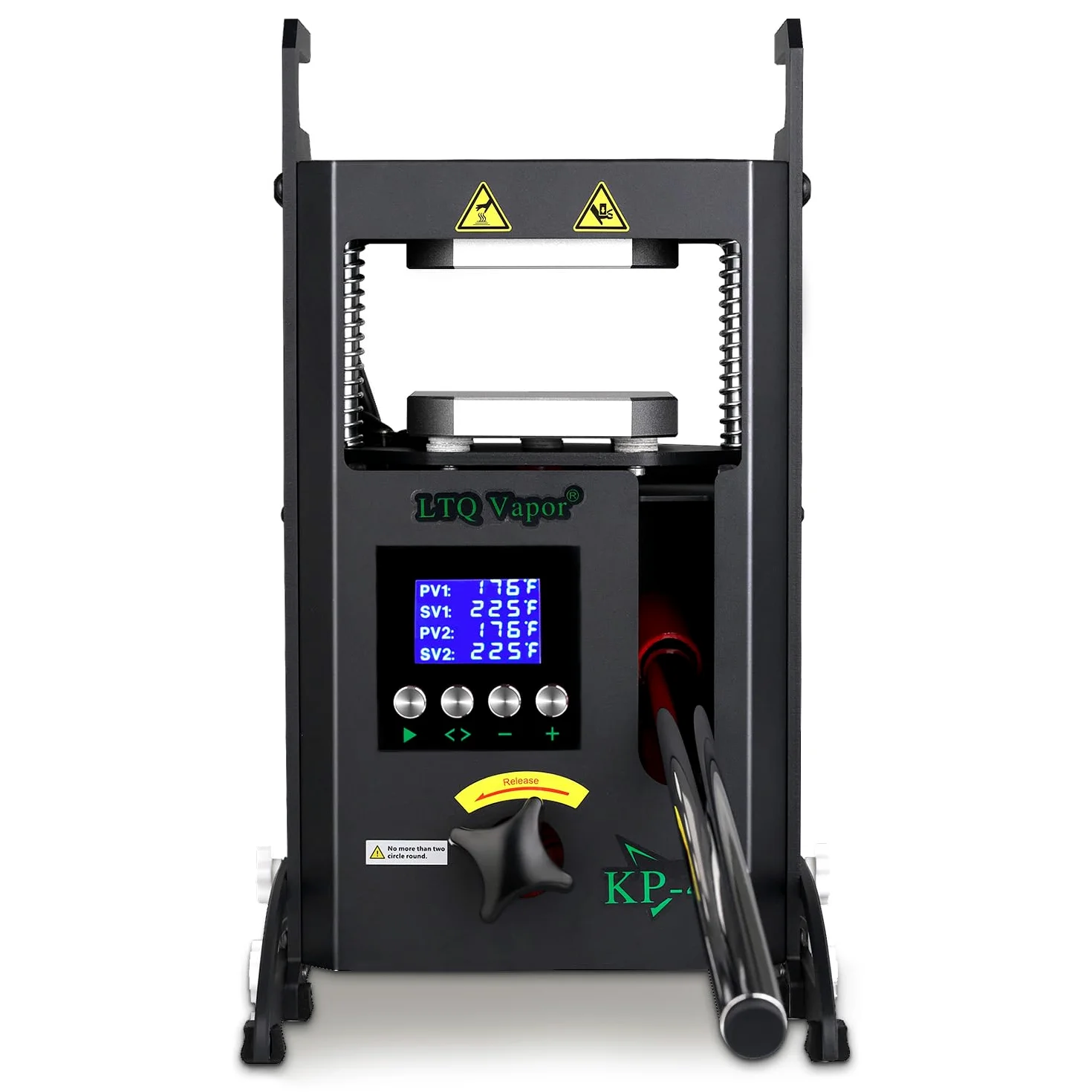 Rosin Presse 4 Tonnen Maschine 600 W Kolophonium-Extraktionsmaschine KP-4 für Kolophonium und getrocknete Blumen mit Temperaturregelung