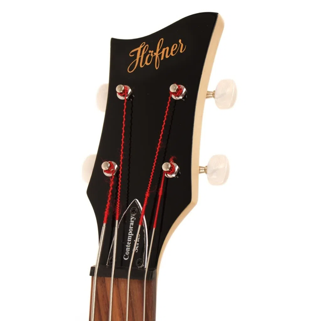 Hofner 4-saitige Akustik-Bassgitarre rechts HCT-SHVB-BK-O