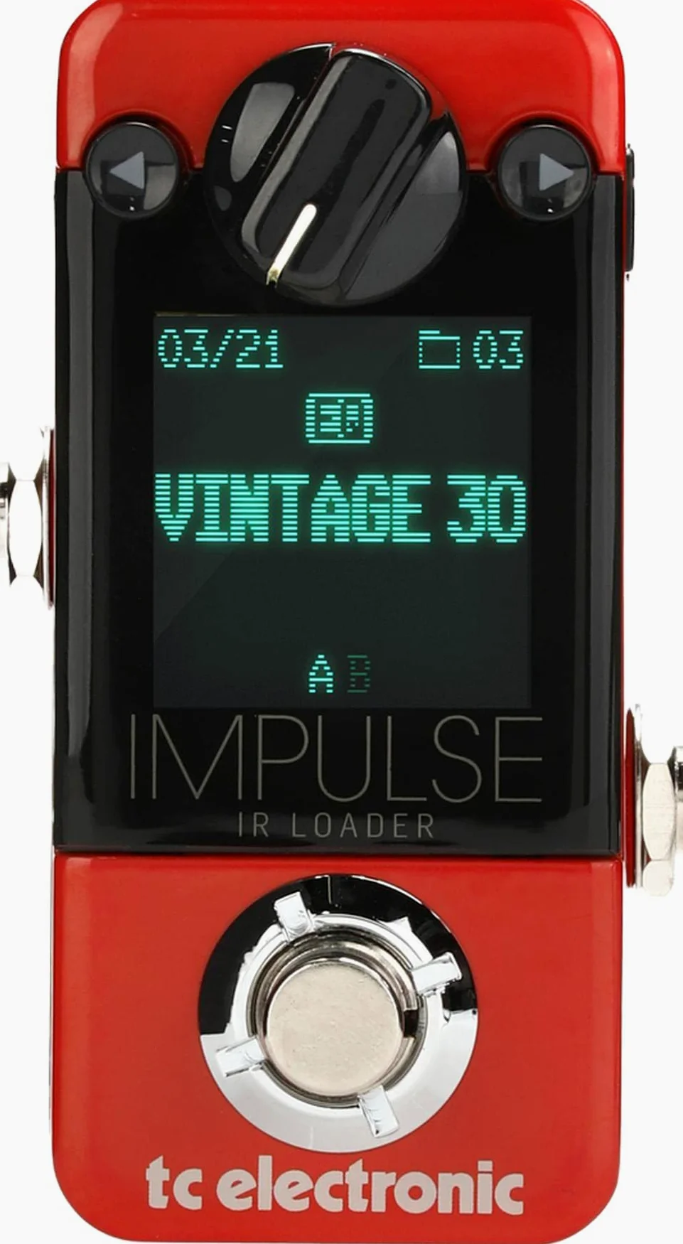t.c electronic Electronic Effect Pedal IMPULSE IR LOADER, rot/schwarz