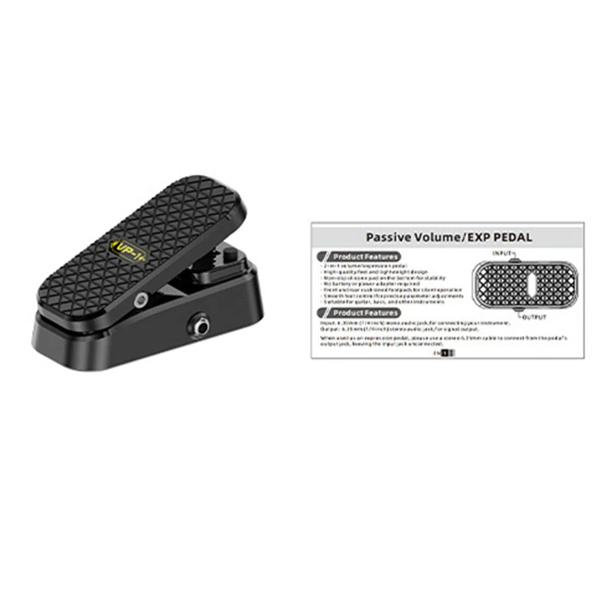 Harilla Expression-Pedal universelles passives Lautstärke Gitarre