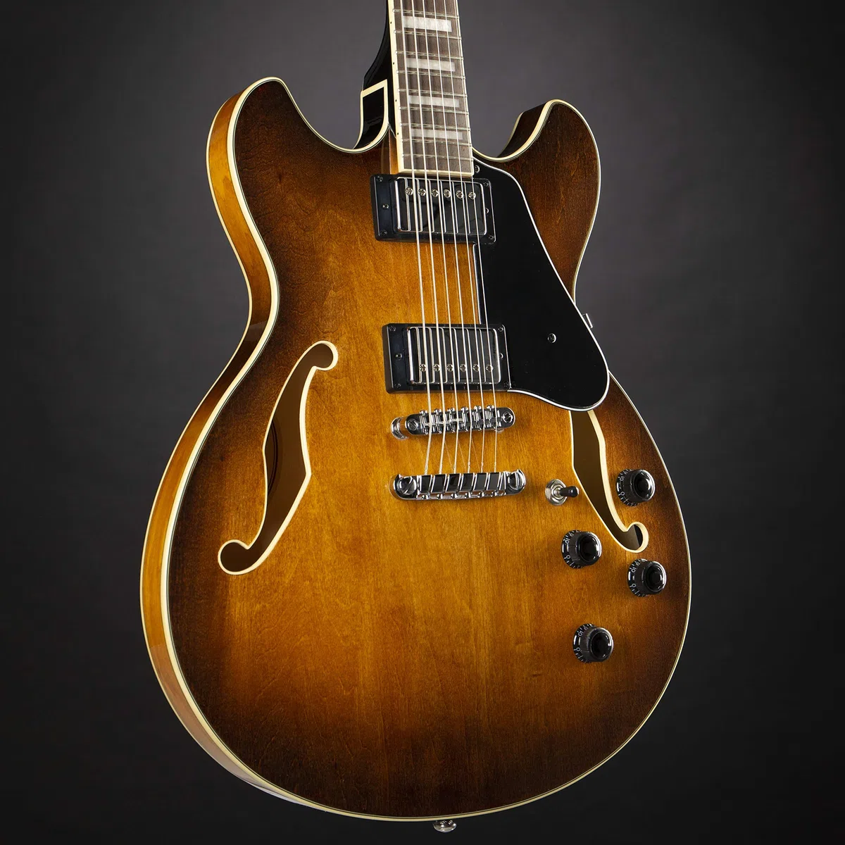 Ibanez AS73-TBC Acoustic-electric Guitar Halb-leer 6strings Braun, Holzgitarre
