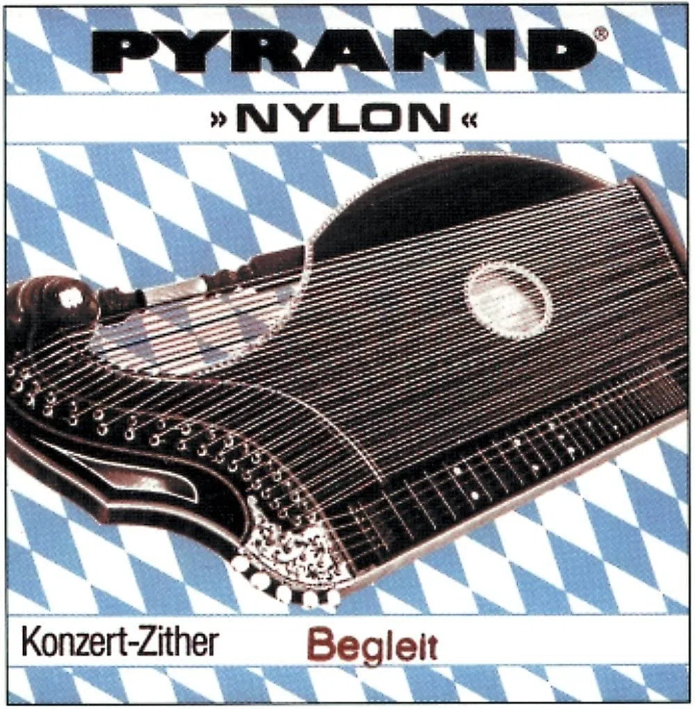 Pyramid Zither-Saiten Nylon. Konzertzither Satz 602/Bg.
