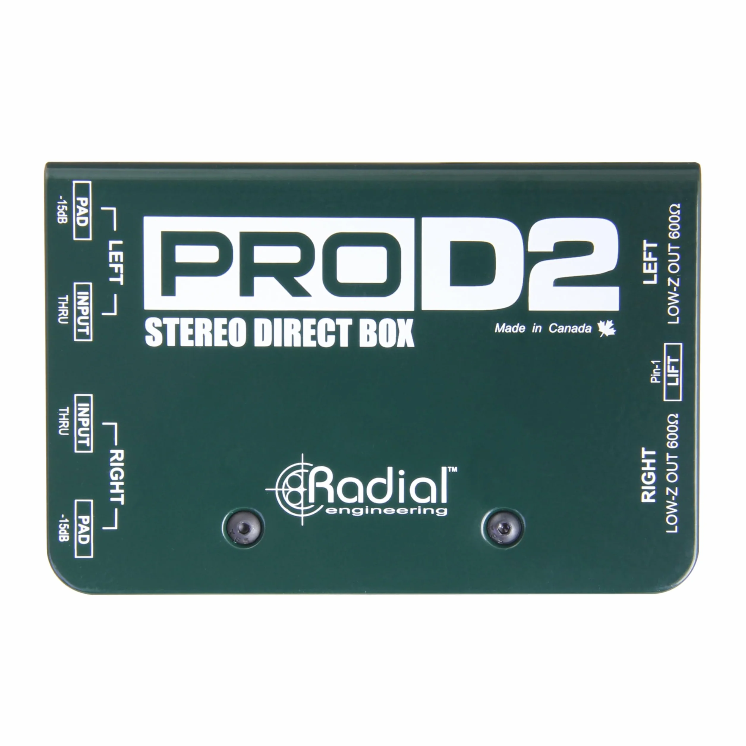Radial engineering Pro D2 DI Box