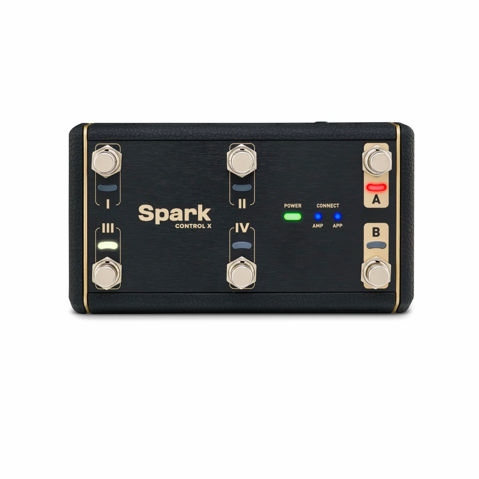 Positive Grid Spark Control X kabelloses Fußschalter-Pedal & Controller für Verstärker der Spark-Serie