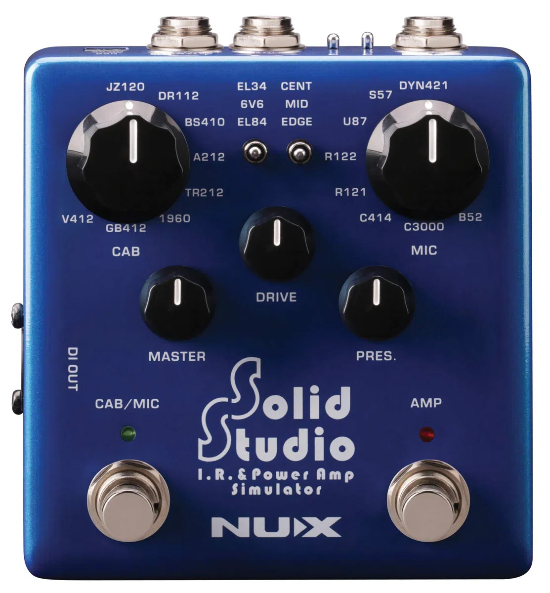 NUX 173.333 Solid Studio IR & Power Amp-Simulator