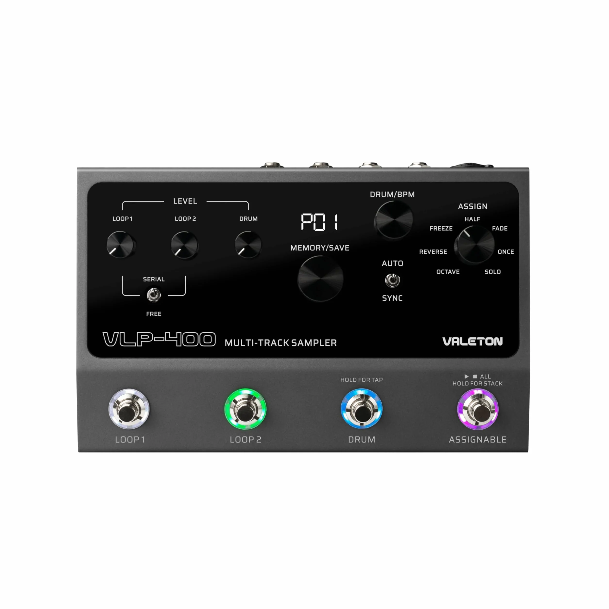 Valeton VLP-400 Multi Sampler Looper - Effektgerät für Gitarren