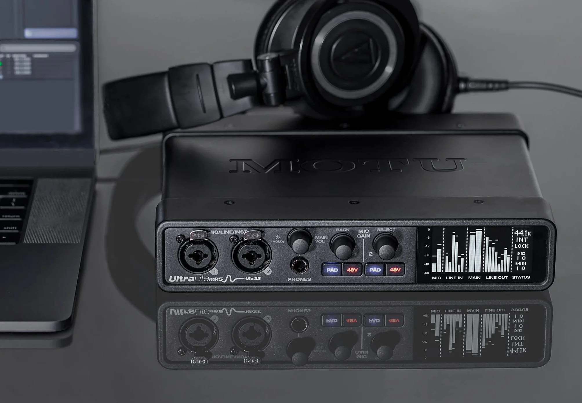 MOTU UltraLite MK5 USB-Audio-Schnittstelle, 18 Eingänge, 22 Ausgänge