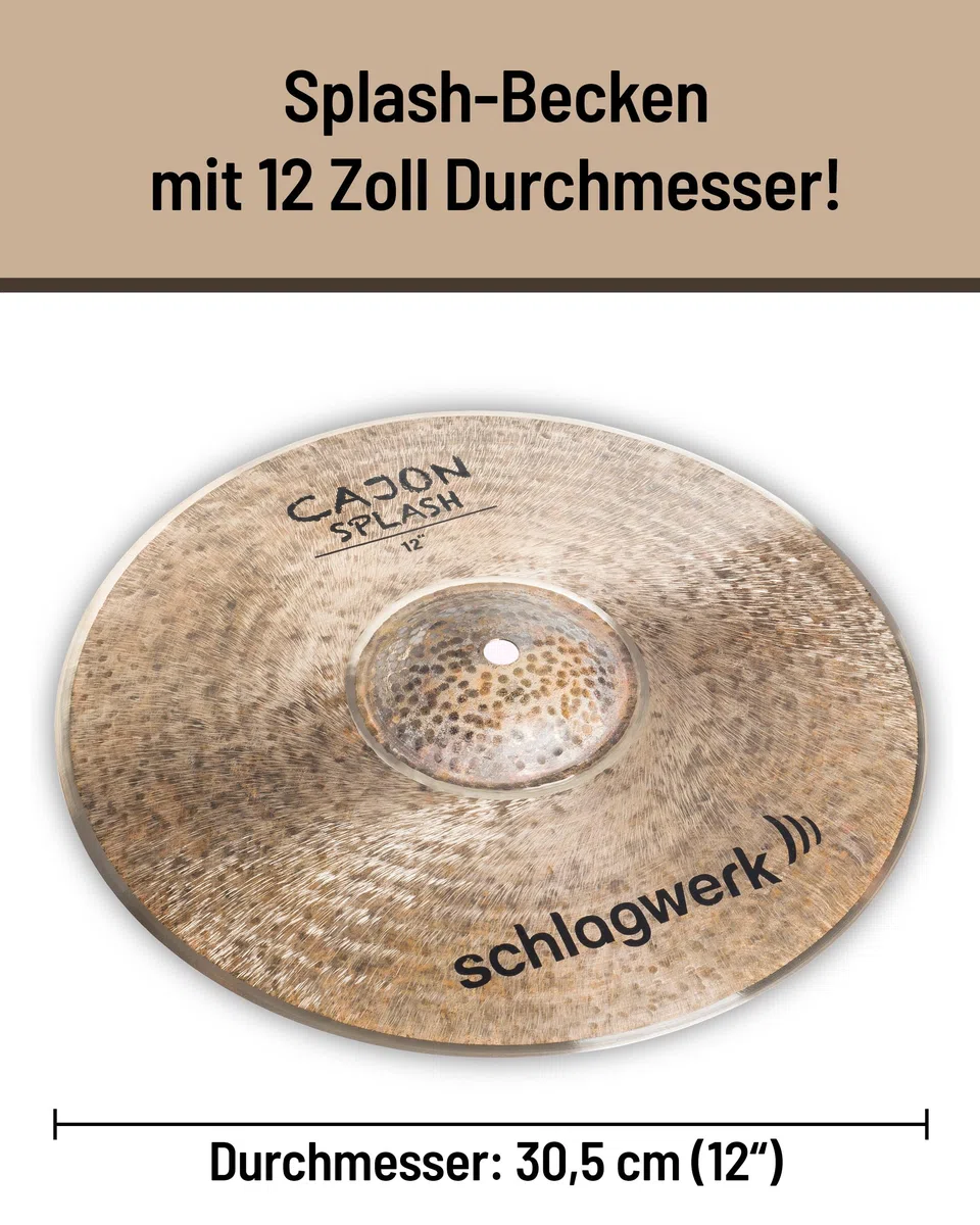Schlagwerk Splash Becken (CS12)