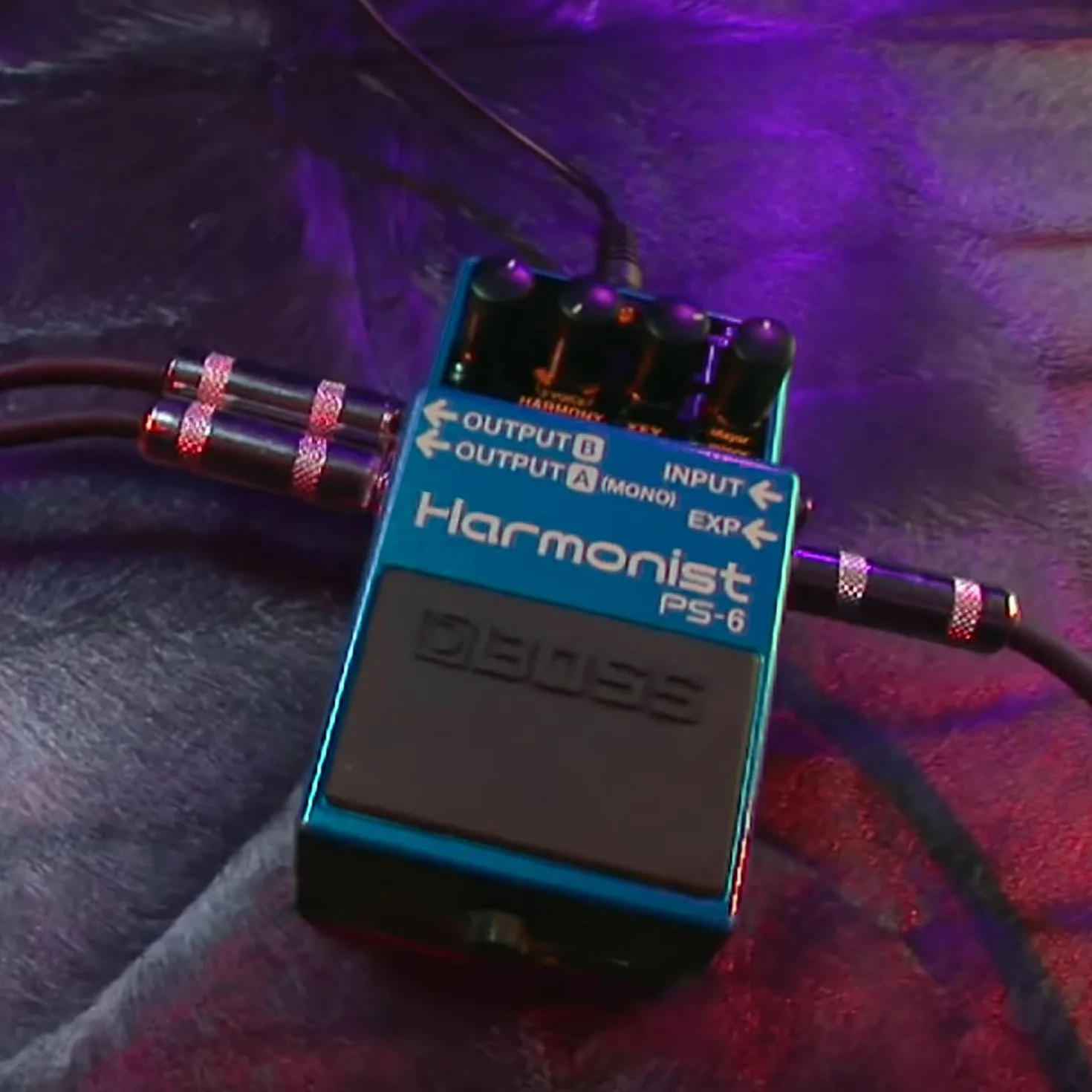 Boss PS-6 Harmonist Pitch-Shifter Effektgerät Pedal + keepdrum Netzteil