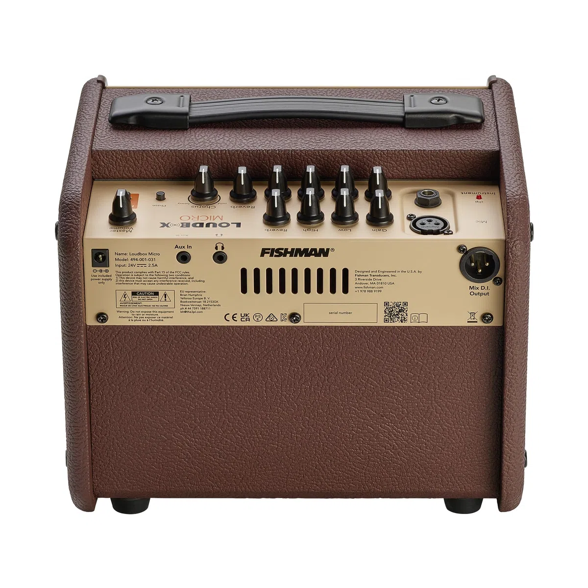 Fishman Loudbox Micro 40 Watt 1 x 5,25 Zoll Akustik-Kombi-Verstärker