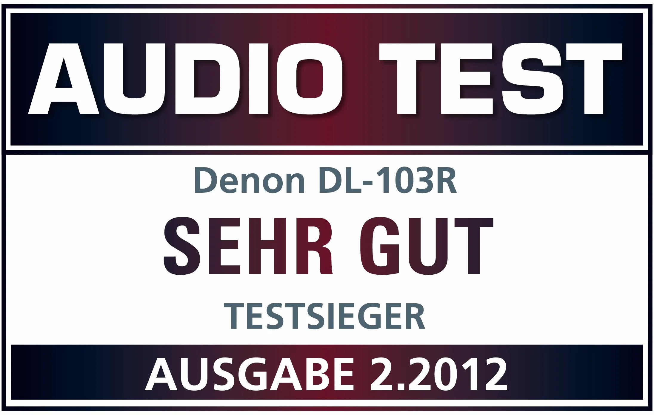 Denon DL 103 R Moving Coil Tonabnehmer System