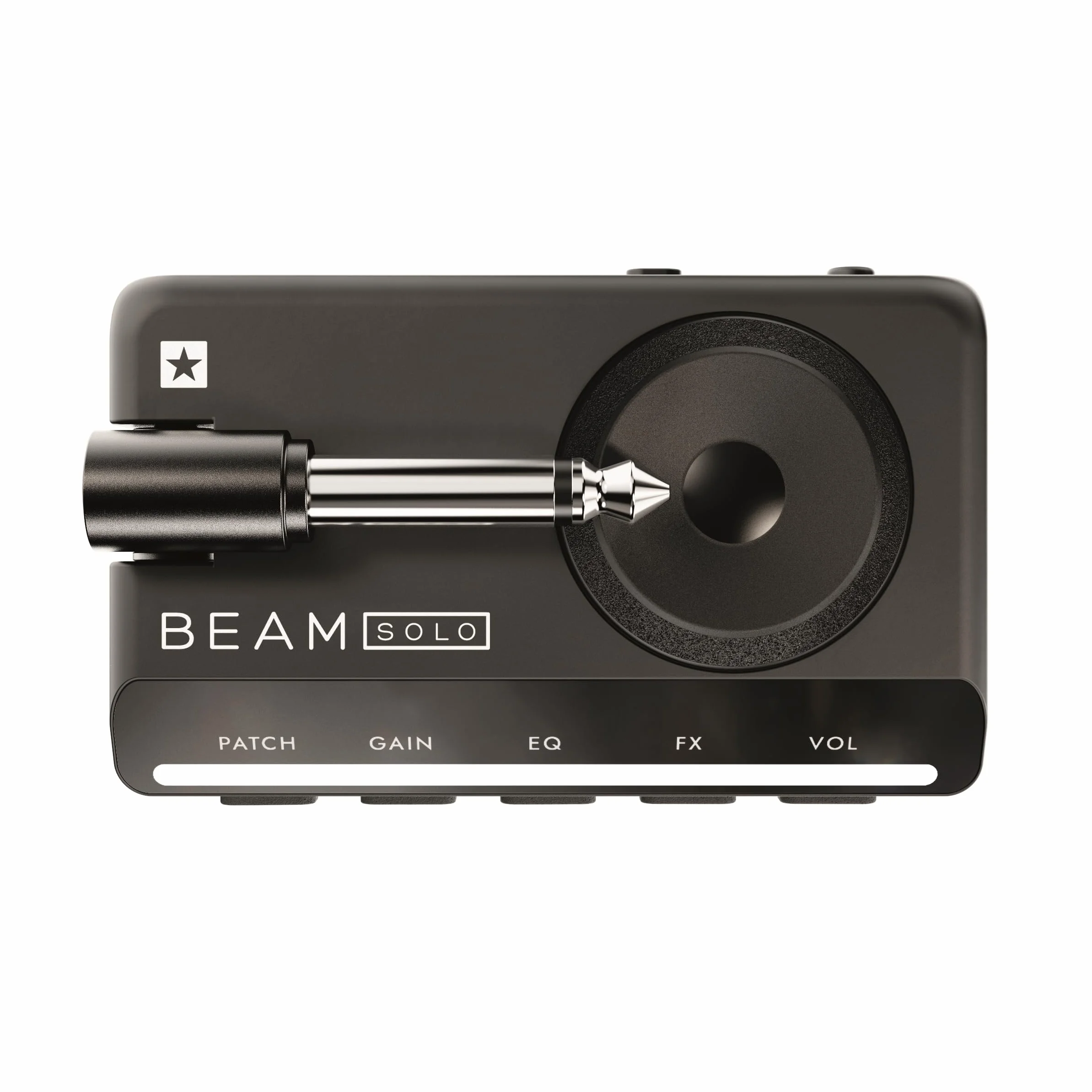 Blackstar Beam Solo Kopfhörer-Gitarrenverstärker – Bluetooth Pocket Smart Amp mit App-Steuerung, USB-C-Ladung, ISF-Tonregelung, integriertem Tuner & Effekten für E-, Akustik- und Bassgitarre