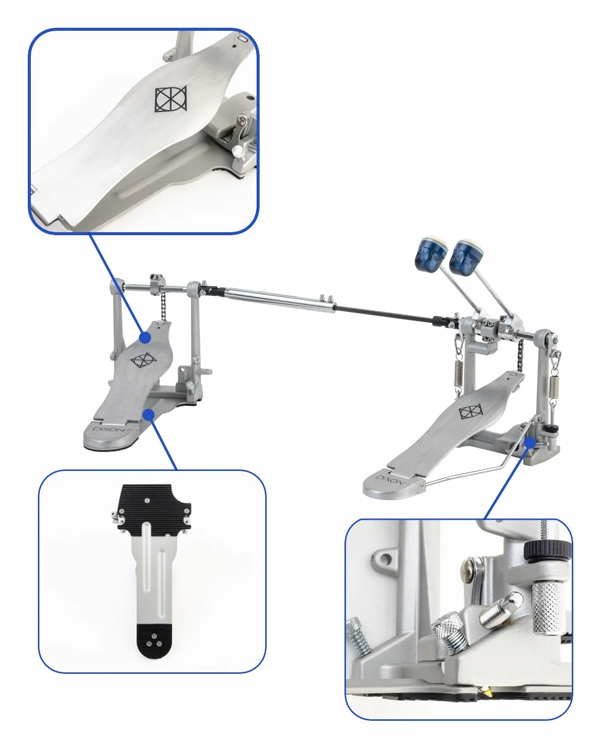 Dixon PP-P1D Double Pedal Single Chain Drive
