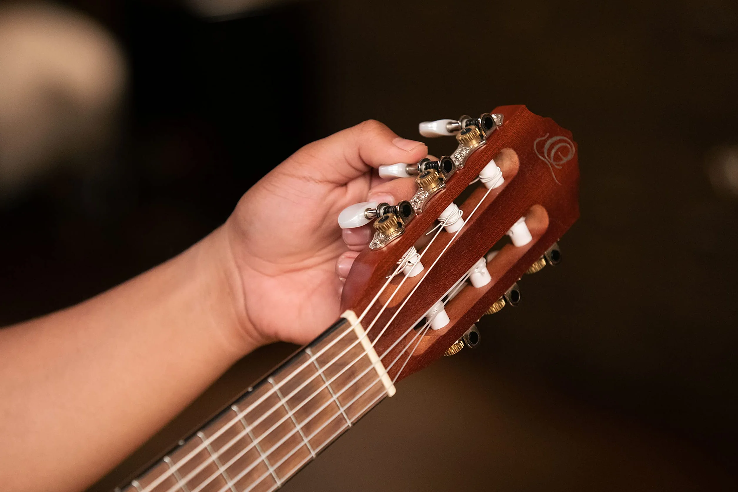 Ortega Guitars Reise Gitarre Elektro-Akustisch – Mini Travel Series – Fichte, Mahagoni, Natur (RGL5CE)